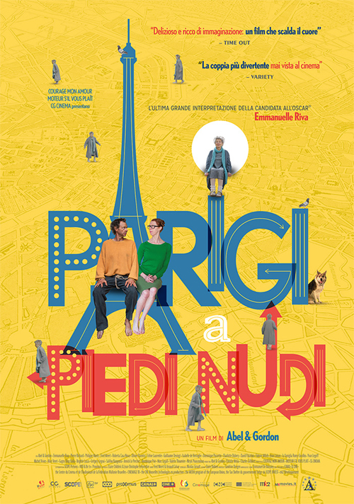 Poster del film Parigi a piedi nudi