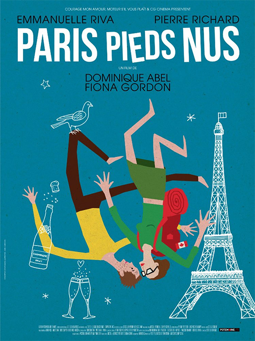 Poster del film Parigi a piedi nudi