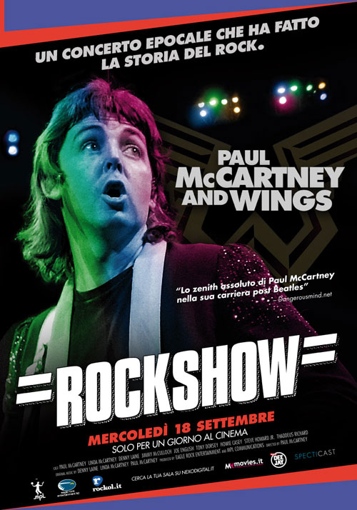 Poster del film Paul Mccartney & Wings - Rockshow