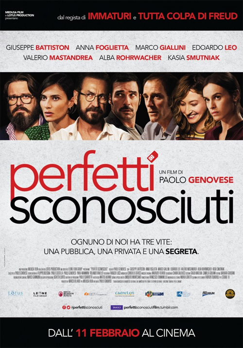 Poster del film Perfetti sconosciuti