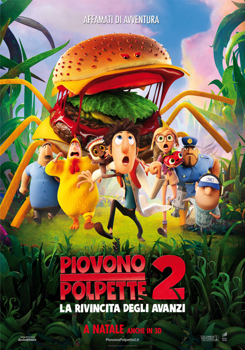 Poster del film Piovono polpette 2 - La rivincita degli avanzi