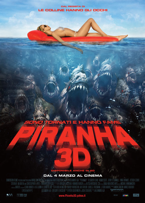 Poster del film Piranha 3-D