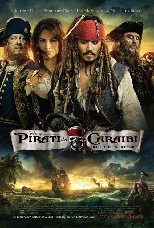 Poster del film Pirati dei Caraibi: Oltre i Confini del Mare