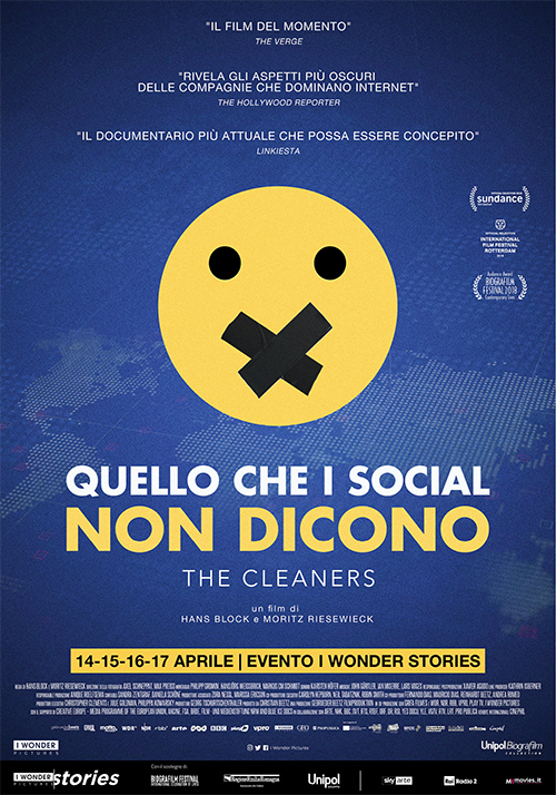 Poster del film Quello che i social non dicono - The Cleaners