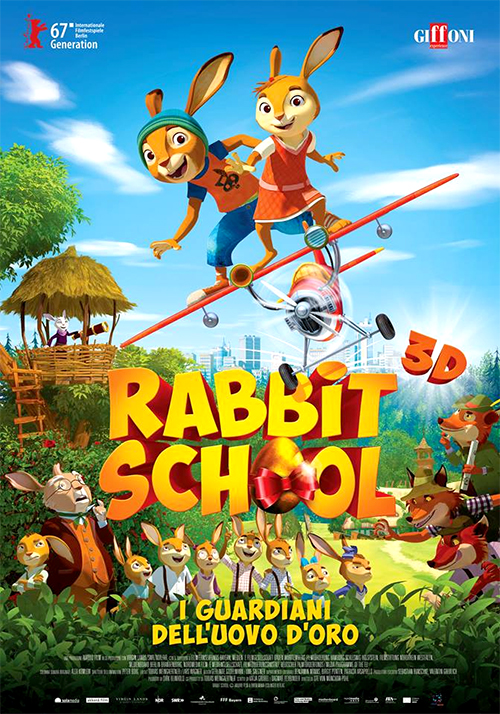 Poster del film Rabbit School - I guardiani dellUovo dOro