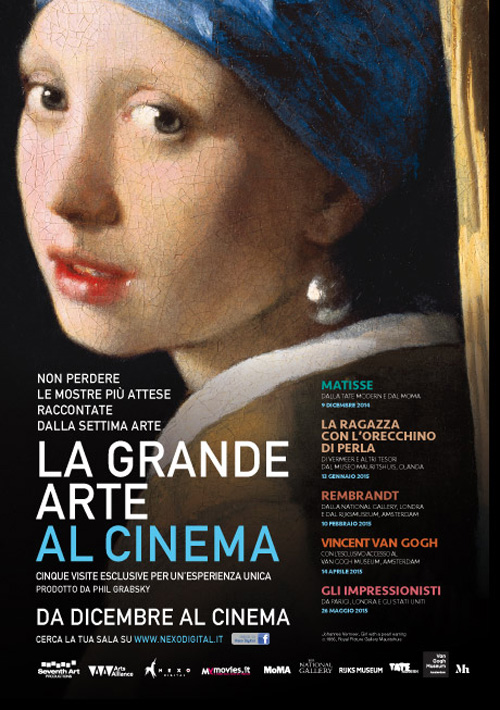 Poster del film Rembrandt - La Grande Arte al cinema