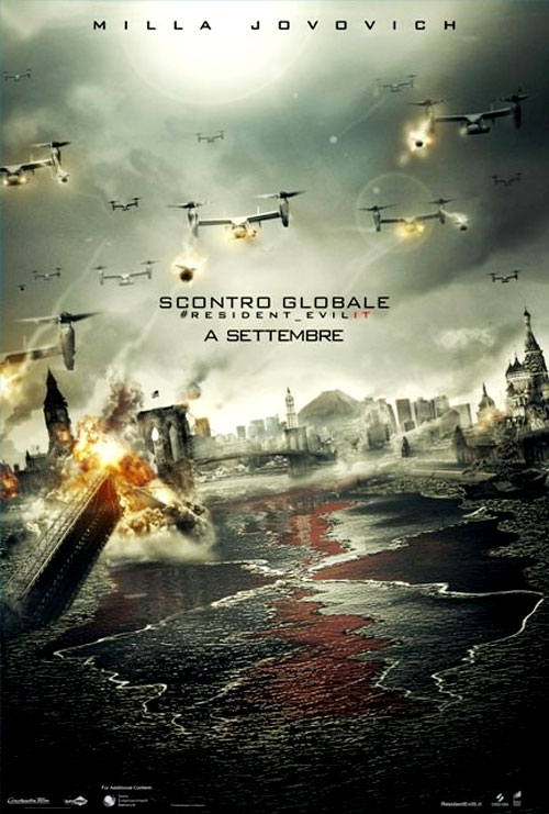 Poster del film Resident Evil: Retribution