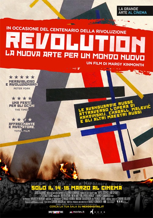 Poster del film Revolution - La Nuova Arte per un Mondo Nuovo