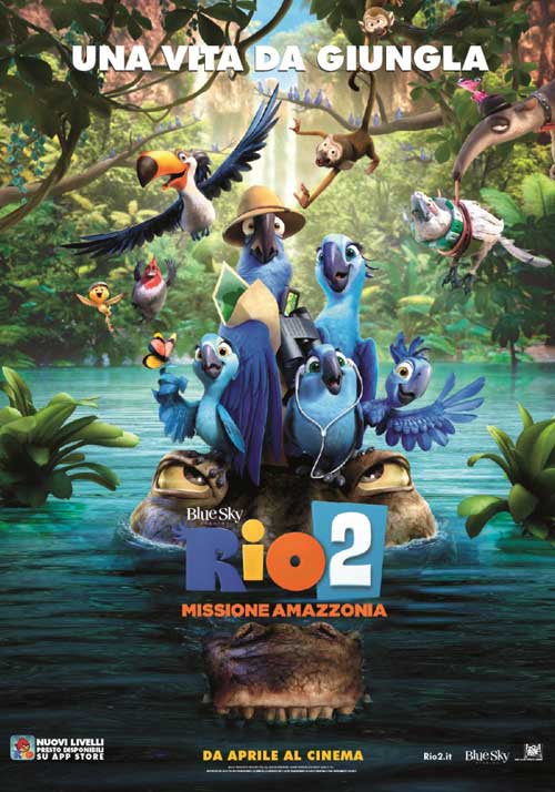 Poster del film Rio 2: Missione Amazzonia