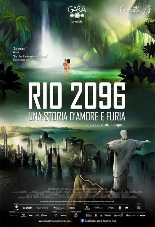 Poster del film Rio 2096 - Una storia d'amore e furia