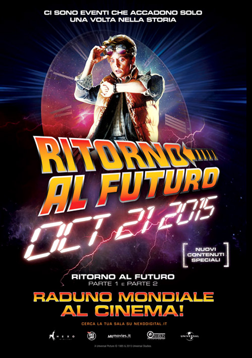 Poster del film Ritorno al futuro (vers. 2015)