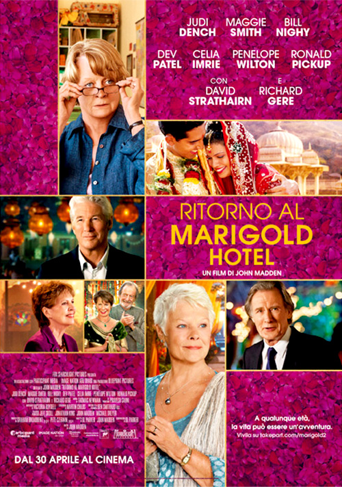 Poster del film Ritorno al Marigold Hotel