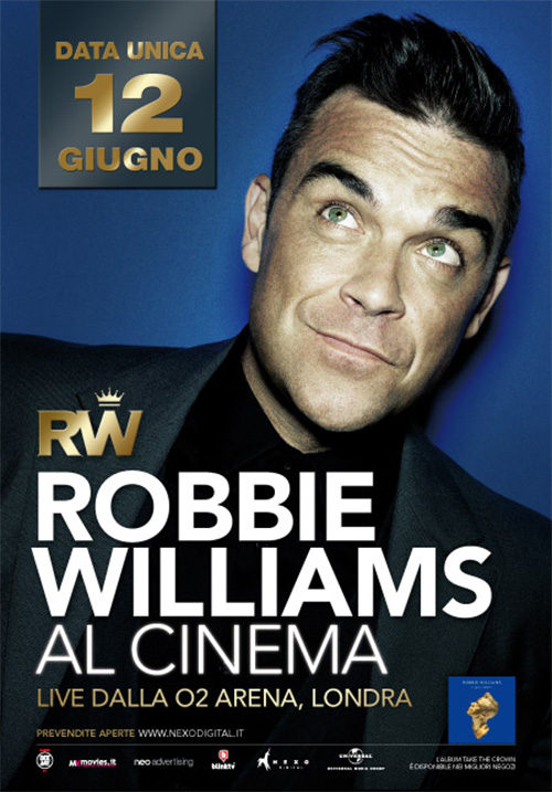 Poster del film Robbie Williams - Al cinema