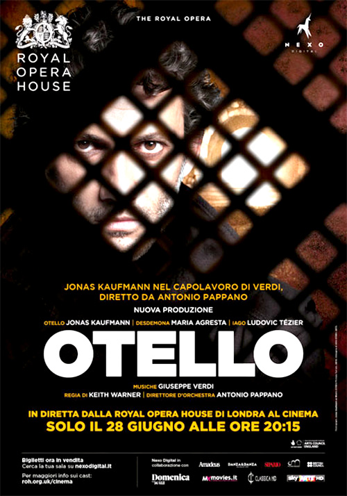 Poster del film Otello - Royal Opera House