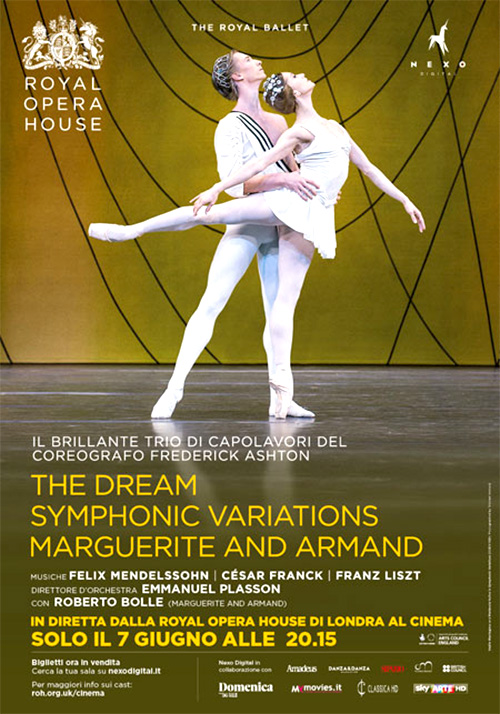 Poster del film The Royal Ballet - The Dream, Symphonic Variations, Marguerite and Armand