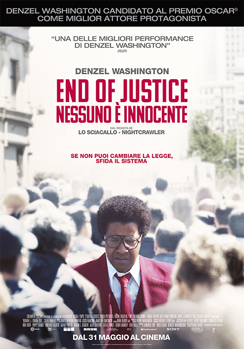 Poster del film End of Justice: Nessuno  innocente