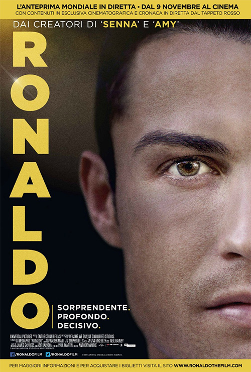 Poster del film Ronaldo World Premiere Live