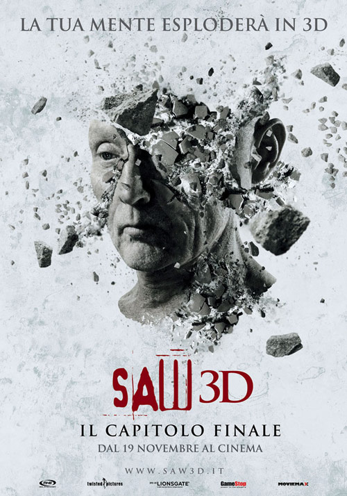 Poster del film Saw 3d