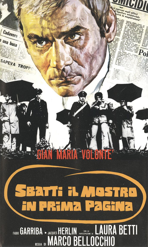 Poster del film Sbatti il mostro in prima pagina