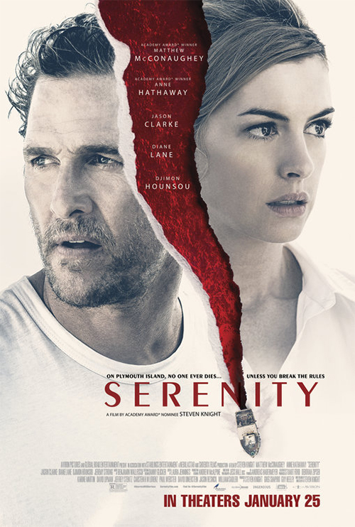 Poster del film Serenity - L'isola dell'inganno