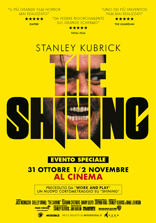 Poster del film Shining