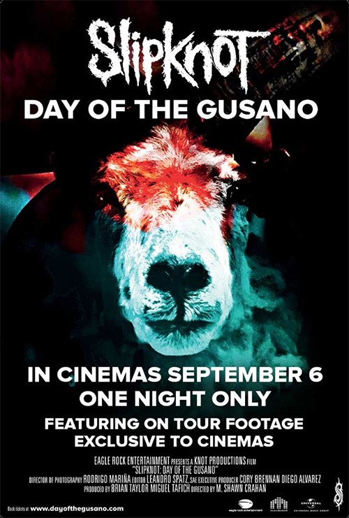 Poster del film Slipknot: Day of the Gusano