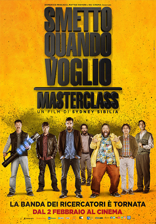 Poster del film Smetto quando voglio - Masterclass