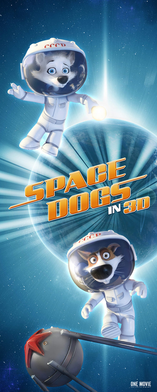 Poster del film Space Dogs 3D