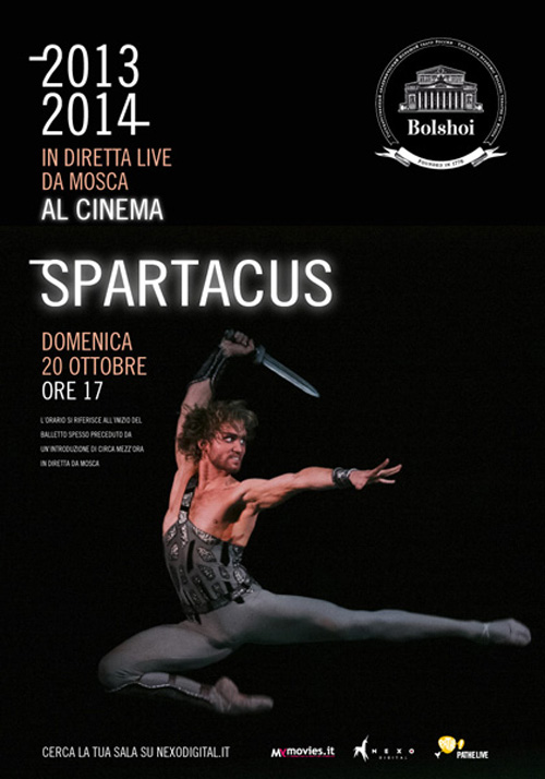 Poster del film Spartacus - Teatro Bolshoi