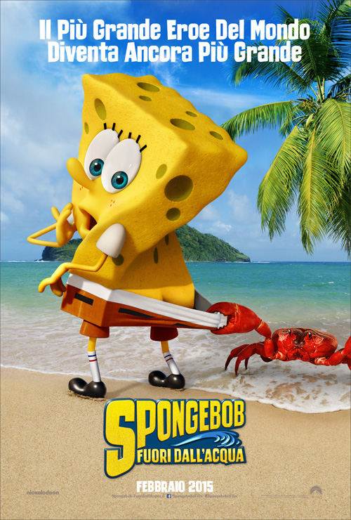 Poster del film Spongebob - Fuori dall'acqua