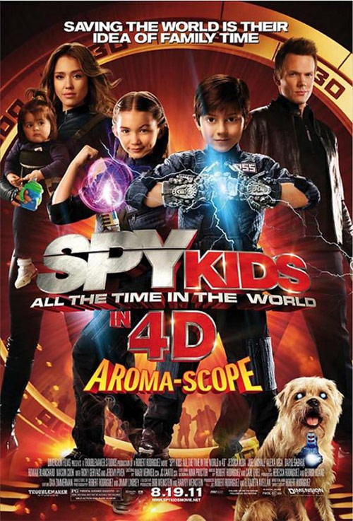 Poster del film Spy Kids: All the Time in the World in 4D (US)