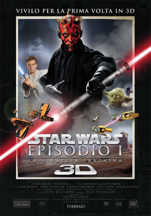 Poster del film Star Wars - Episodio I - La Minaccia Fantasma