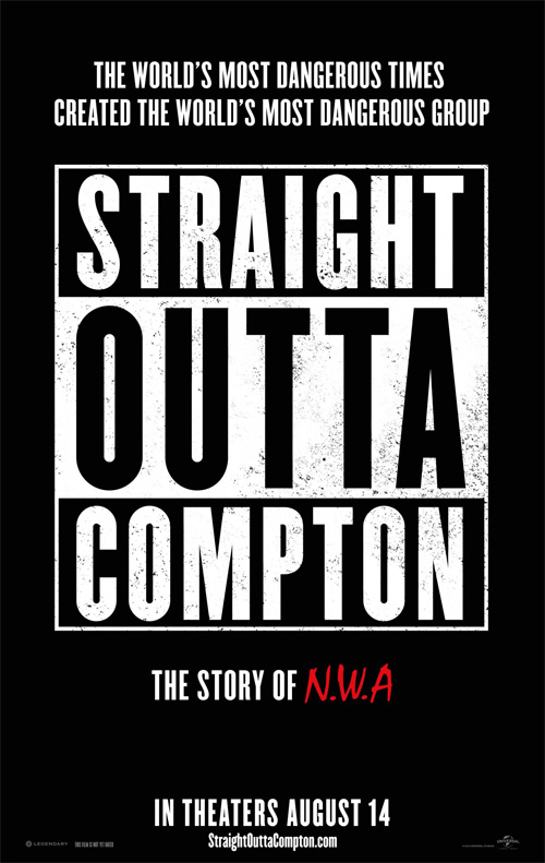 Poster del film Straight Outta Compton