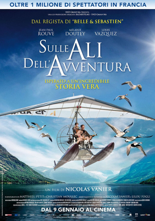 Poster del film Sulle ali dell'avventura