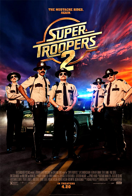 Poster del film Super Troopers 2