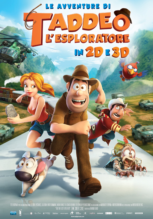 Poster del film Le avventure di Taddeo l'esploratore