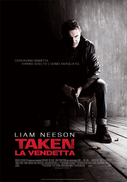 Poster del film Taken: La vendetta