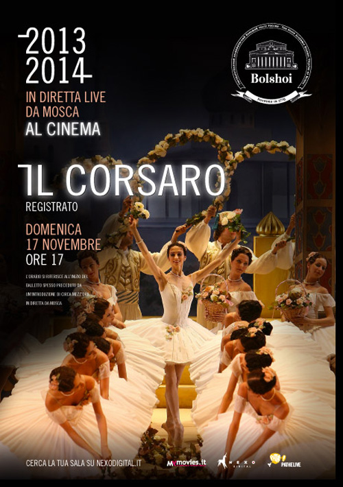 Poster del film Il balletto del Bolshoi: Il corsaro