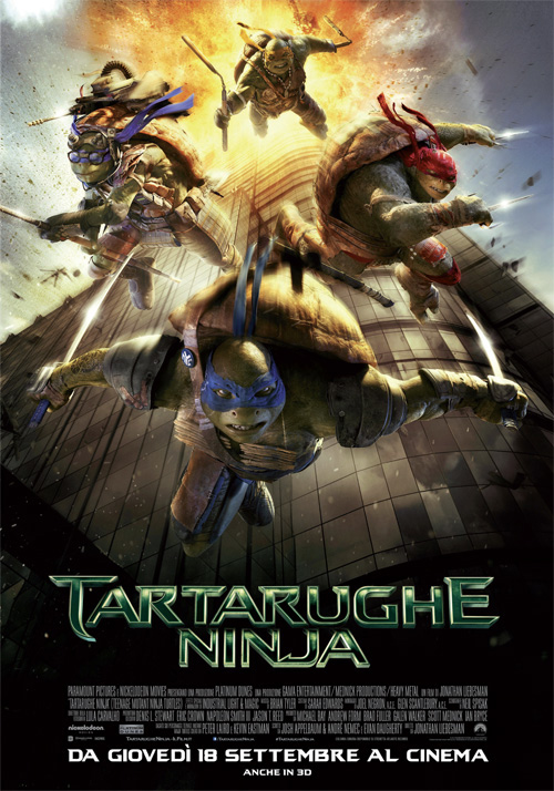 Poster del film Tartarughe Ninja