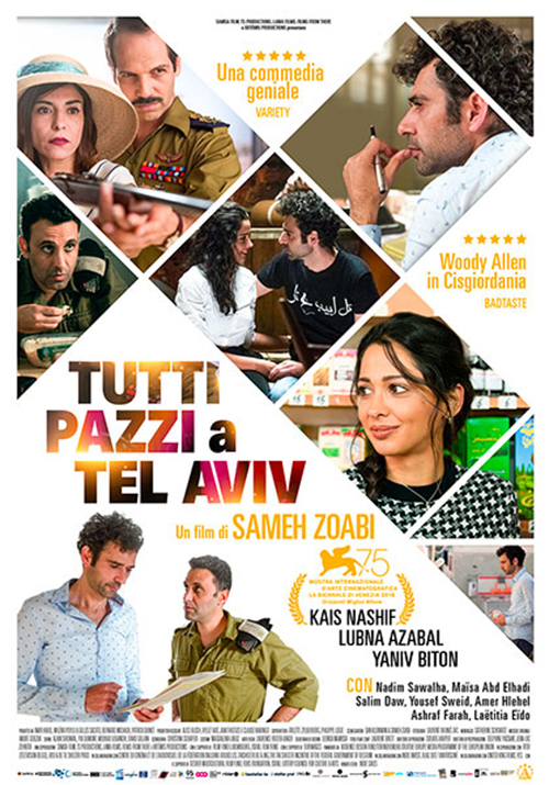 Poster del film Tutti pazzi a Tel Aviv
