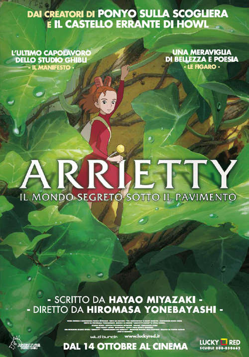 Poster del film Arrietty - Il mondo segreto sotto il pavimento