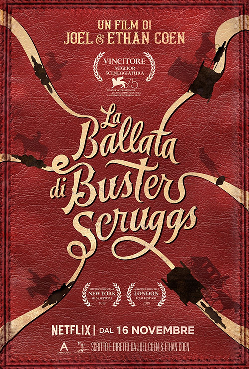 Poster del film La Ballata Di Buster Scruggs