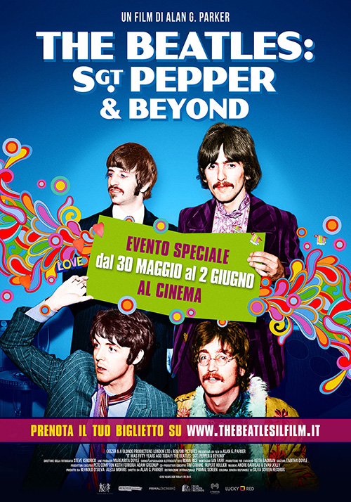 Poster del film The Beatles: Sgt Pepper & Beyond