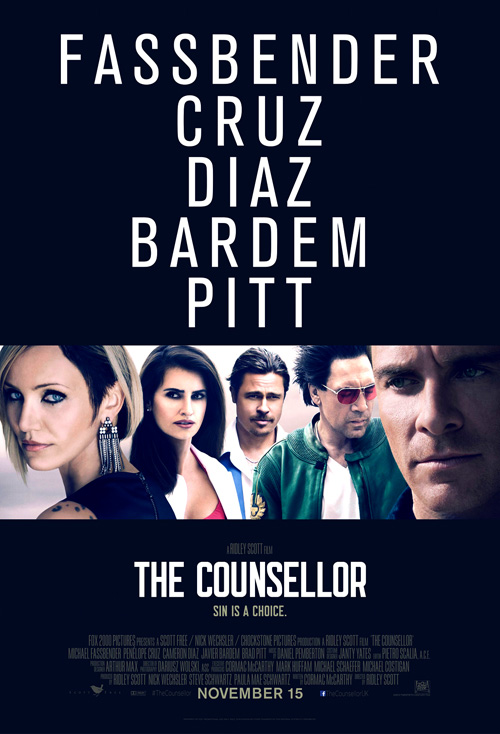 Poster del film The Counselor  Il procuratore