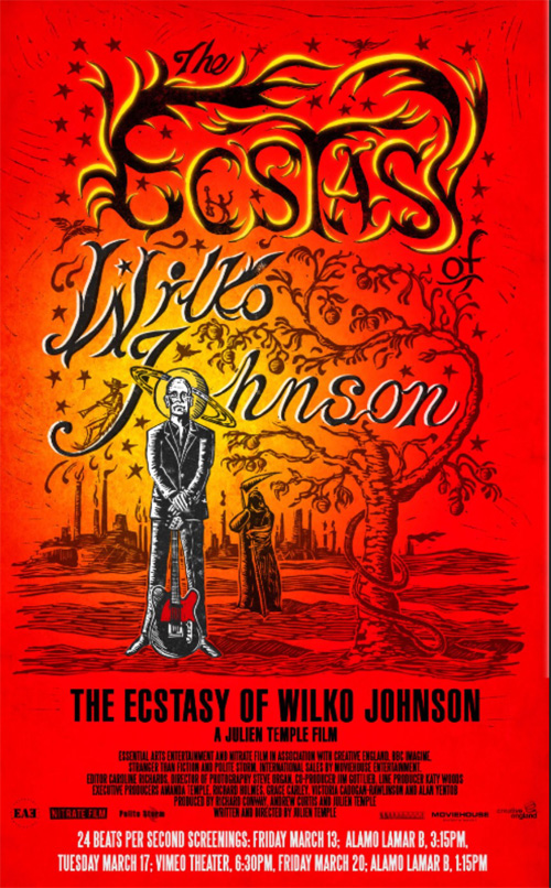 Poster del film The Ecstasy of Wilko Johnson