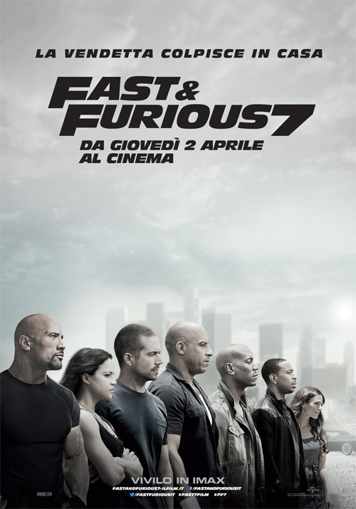 Poster del film Fast & Furious 7