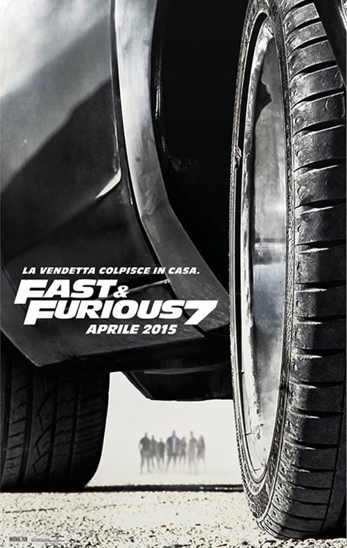 Poster del film Fast & Furious 7