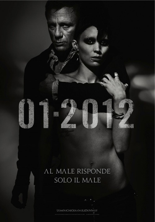 Poster del film Millennium - Uomini che Odiano le Donne