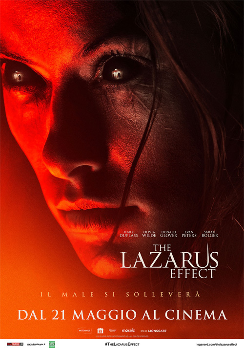 Poster del film The Lazarus Effect