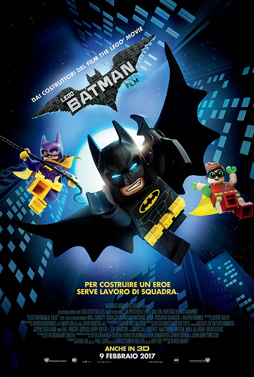 Poster del film LEGO Batman Il Film